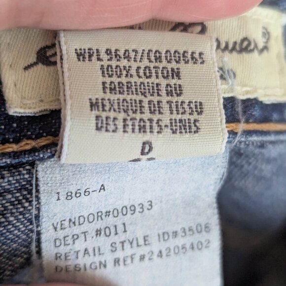 Vintage Eddie Bauer Maxi Denim Skirt *small flaw - Picture 6 of 7